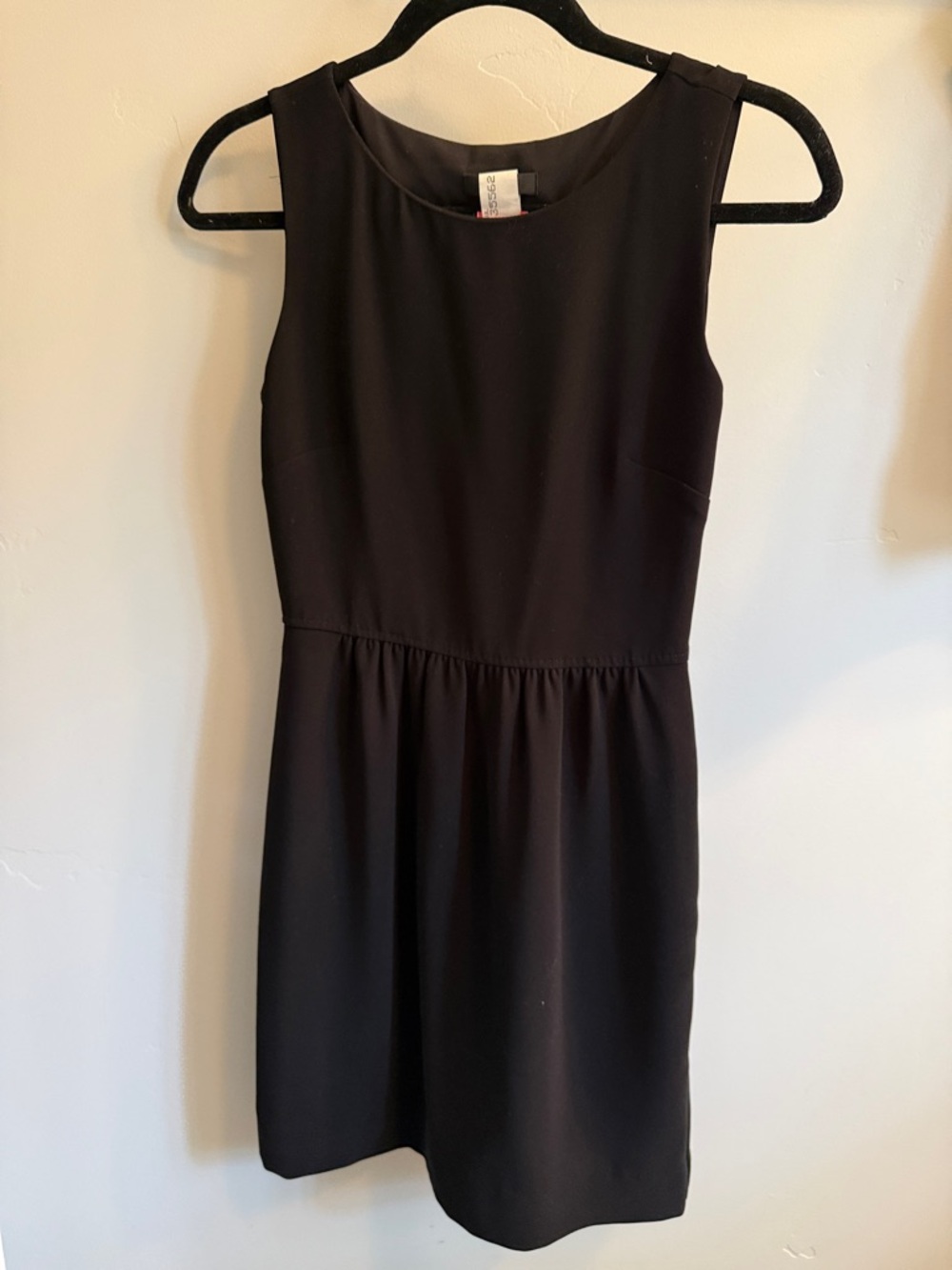 J. Crew Black Sleeveless Mini Dress